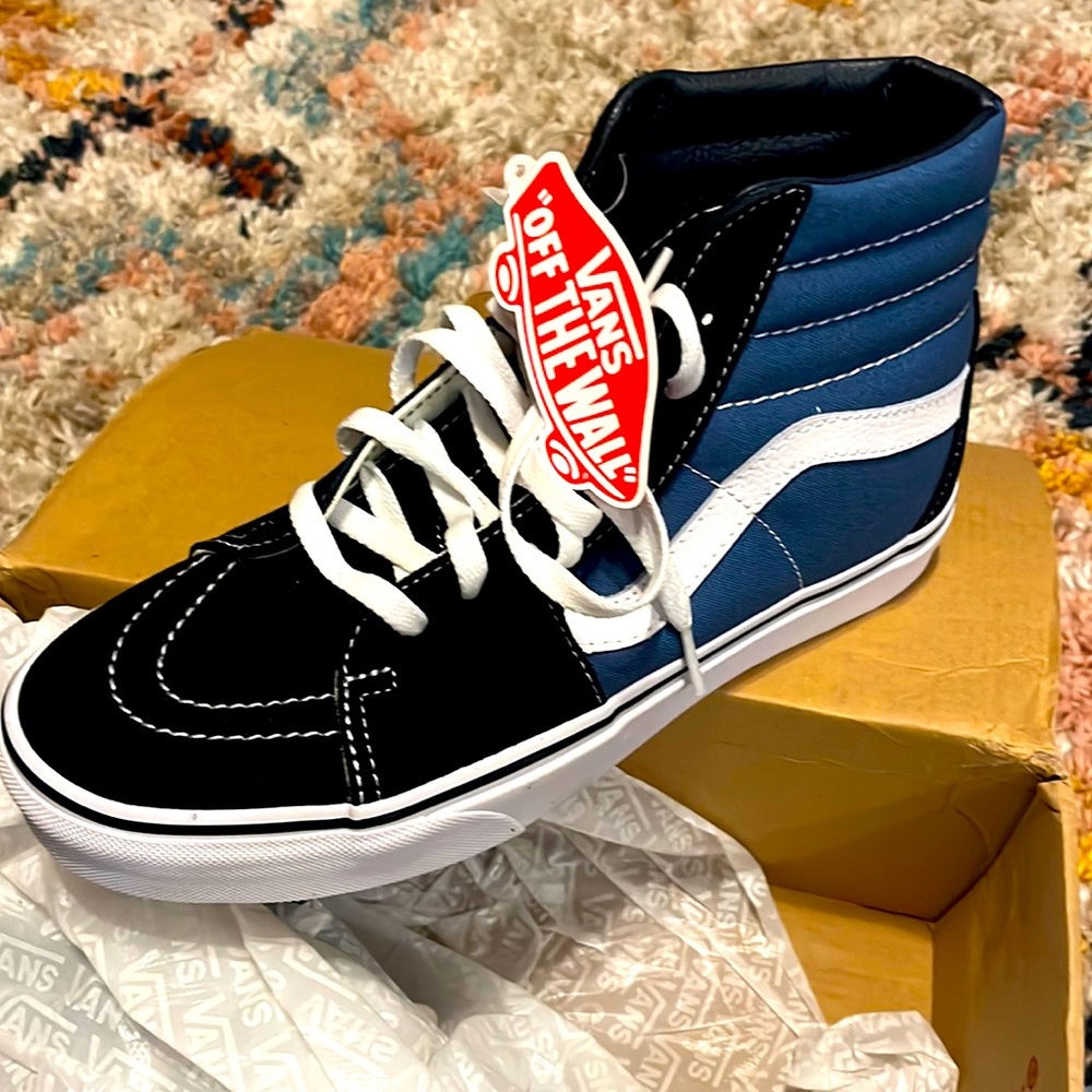 Navy Vans M8/W9.5
